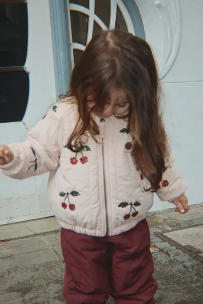 Konges Sløjd geacă bomber pentru copii JUNO SEQUIN BOMBER JACKET