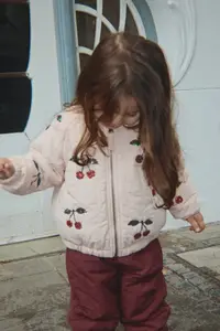 Konges Sløjd geacă bomber pentru copii JUNO SEQUIN BOMBER JACKET