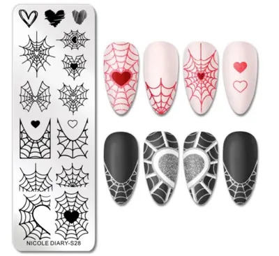 Matrita metalica stampila Nicole Diary S28