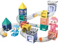Constructor magnetic pentru copii Sonne - Neo, 38 piese