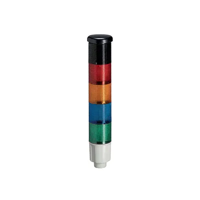 Steady Light Module. Ø45mm. Built-in Led Circuit. Green, Blue, Orange, Rosuwith Continuous Or Pulsed Sound, 24vdc