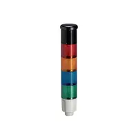 Steady Light Module. Ø45mm. Built-in Led Circuit. Green, Blue, Orange, Rosuwith Continuous Or Pulsed Sound, 24vdc