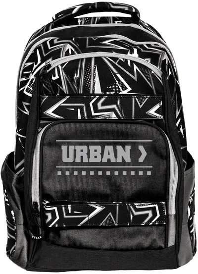 Rucsac școlar anatomic S. Cool - Urban, linii negre