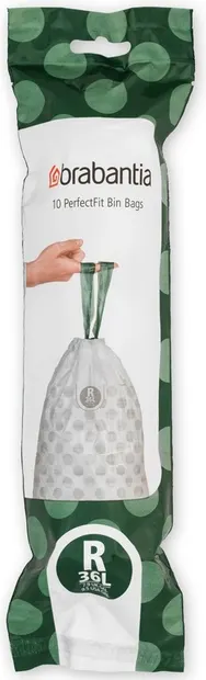Sac de gunoi Brabantia - PerfectFit, mărime R, 36 l, 10 buc