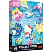 Puzzle Trefl 1000 Premium Plus Hello Kitty Relaxare de Vara