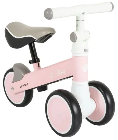 Bicicletă de echilibru pentru copii Byox - Lil's Bike, roz