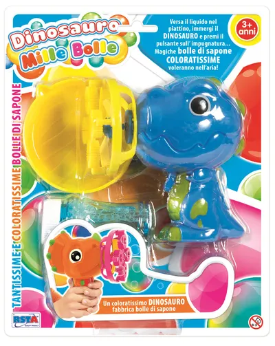 Set pentru baloane de sapun RS Toys - dino, sortiment