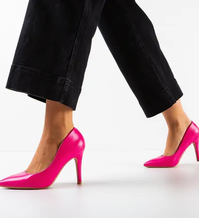 Pantofi dama Rajan Fuchsia