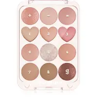 Colorgram Pin Point Eyeshadow Palette paletă cu farduri de ochi pentru look perfect culoare 01 Peach+Coral 9.9 g