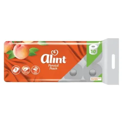 Hartie Igienica Alint Practic, Piersica, 3 Straturi, 10 Role
