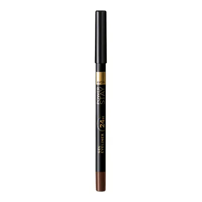 Creion gel pentru contur ochi Power Stay 24h Chocolate Brown, 1.2g, Avon