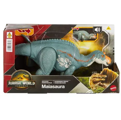 Figurina articulata, Jurassic World Rebirth, Wild Roar, Maiasaura, JGC82