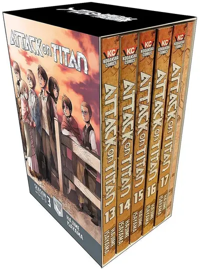 Attack on Titan Season 3 Part 1 Manga Box Set