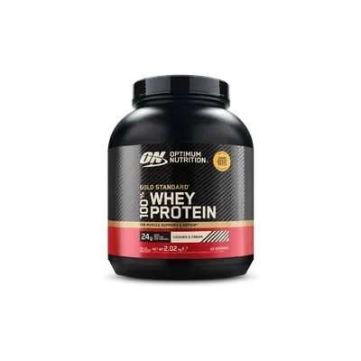 Pudra proteica proteine din zer 100% whey gold standard Biscuiti, 2.02kg, Optimum Nutrition
