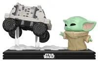 Figurină Funko POP! Star Wars: The Mandalorian - Grogu (with Polar Mouse Droid) #840