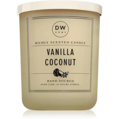 DW Home Vanilla Coconut lumânare parfumată 434 g