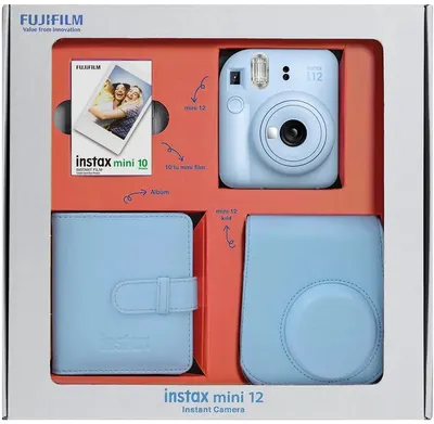 Set Fujifilm - instax mini 12 Bundle Box, Pastel Blue