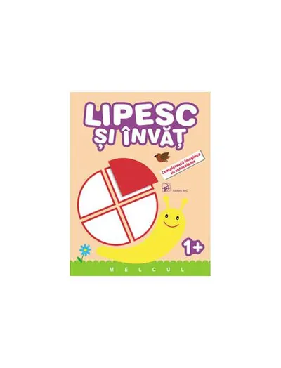 Melcul. Lipesc și învăț. Completează imaginea cu autocolante - Paperback brosat - ***
