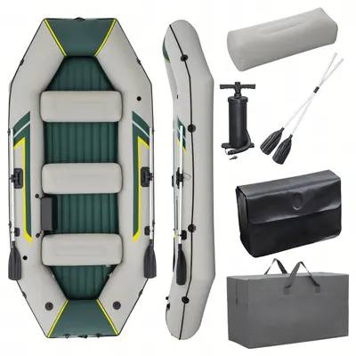 Barca gonflabila Ranger Elite X4, Bestway, 4 persoane, 500 kg, 320x148x47 cm