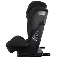 Scaun auto pentru copii Appekids Q-Fix Black, i-size, 100-150 cm, spatar reglabil, teriera ajustabila, SPS