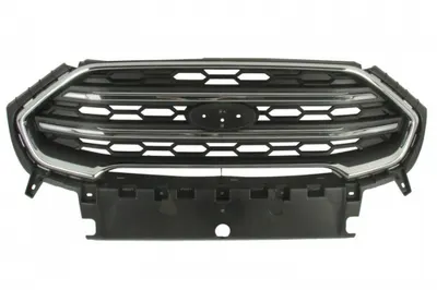 Grila radiator (cu dungi, crom gri inchis) potrivit FORD ECOSPORT 10.17