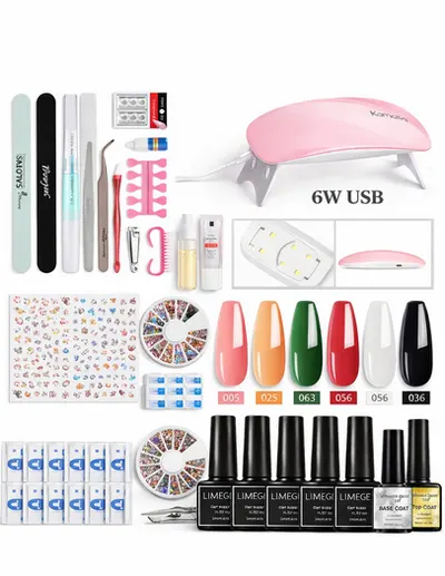Kit Manichiura Unghii Oja Semipermanenta ZH03