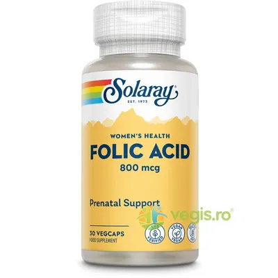 Folic Acid 30cps vegetale Secom,