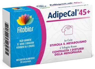 AdipeCal 45+, 30 tablete, Fitobios