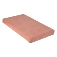Set de joacă din spumă roz deschis din catifea reiată 75x41x7 cm Bloque Montessori – Little Nice Things