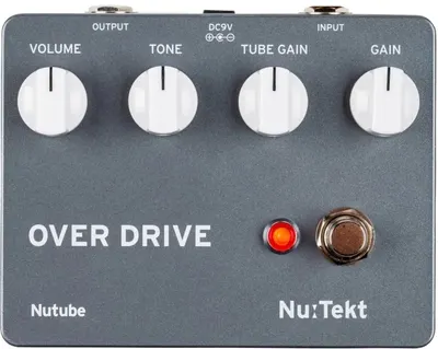 Pedală de overdrive Korg - Nu:Tekt OD-S, Nutube, gri