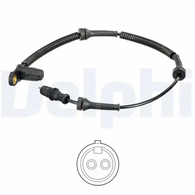 Senzor ABS Fata Dreapta Stanga potrivit OPEL MOVANO A; RENAULT MASTER II 1.9D-3.0D 09.00