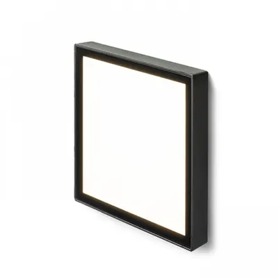 DEJAVU SQ 14 corp de iluminat incastrat negru 230V LED 6W IP65 3000K