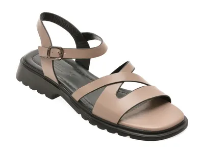 Sandale GRYXX gri, 1766066, din piele naturala