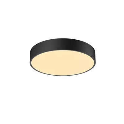 Corp iluminat TAVAN, MEDO 40 Luminita AMBIENT perete, negru cu LED-uri in aer liber Montat pe suprafata de lumina pe perete sI TAVAN, triac, negru, 3000 / 4000K