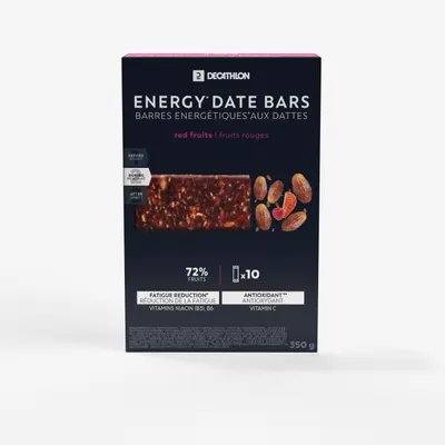Baton energizant cu curmale și fructe de pădure 10x35gr