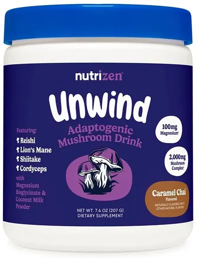 NutriZen Unwind, caramel, 207 g, Nutricost