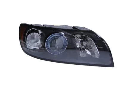 Far dreapta (D2S HB3, electric, cu motoras, fundal negru) VOLVO S40, V50 2004-2007