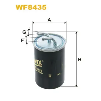 Filtru combustibil WIX FILTERS WF8435