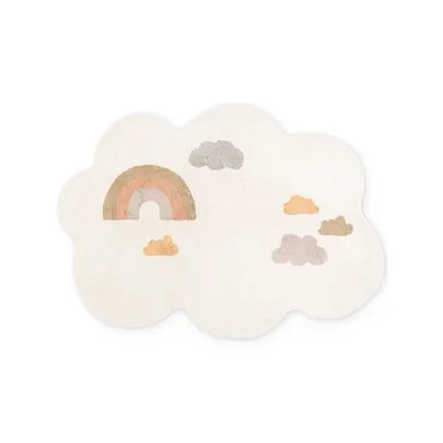 Covor pentru copii crem lavabil/țesut manual din bumbac 140x200 cm Snuggle Willy – Hanse Home