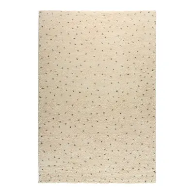 Covor negru/crem 80x150 cm Dottie Black – Universal