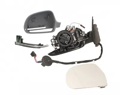 Oglinda stanga electrica, asferic, incalzita, grunduita, pliabila electric AUDI A3 intre 2008-2012