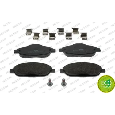 Set placute frana, frana disc FERODO FDB4003