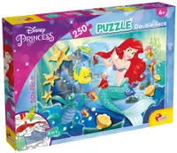 Puzzle cu două fețe Lisciani pentru colorare 250 piese - Ariel