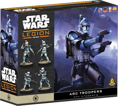 Extensie de joc de societate Star Wars Legion - ARC Troopers Unit Expansion