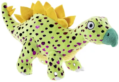 Jucărie moale de pluș Heunec Playclub - Stegosaurus, 29 cm