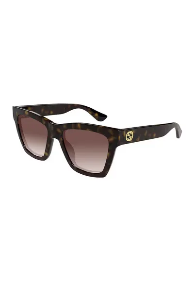 Ochelari de soare cu lentile in degrade - 69875 - Maro