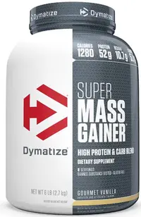 Super Mass Gainer, vanilie, 2.7 kg, Dymatize