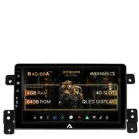 Navigatie Suzuki Grand Vitara (2005-2015), Android, A-Octacore 4GB RAM + 64GB ROM, 9 Inch - AD-BGA9004+AD-BGRKIT314