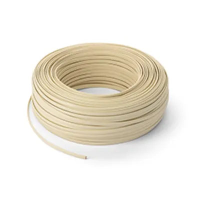 Flat Telephone Cablen8p 100m Thermoplastic Black