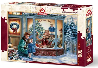 Puzzle Art Puzzle din 500 de piese - Magazin - Cutia de jucarie, Dona Gelsinger
